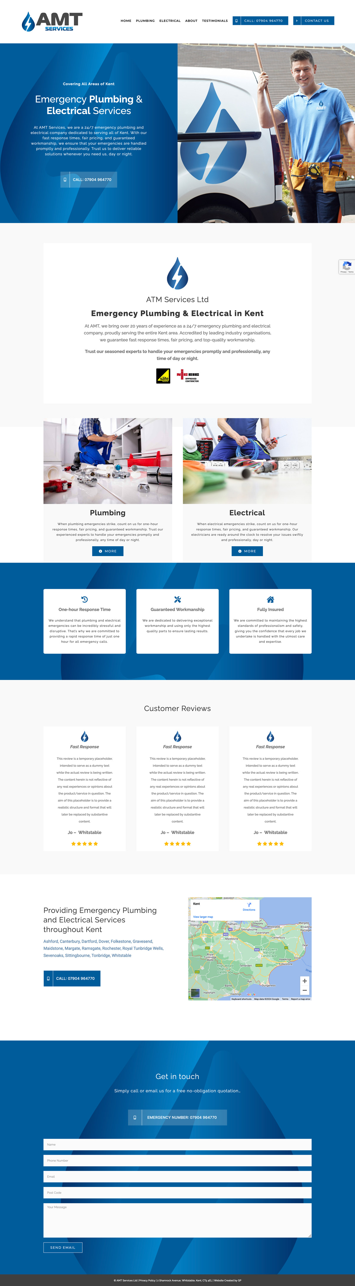 Website Design For Plumbers