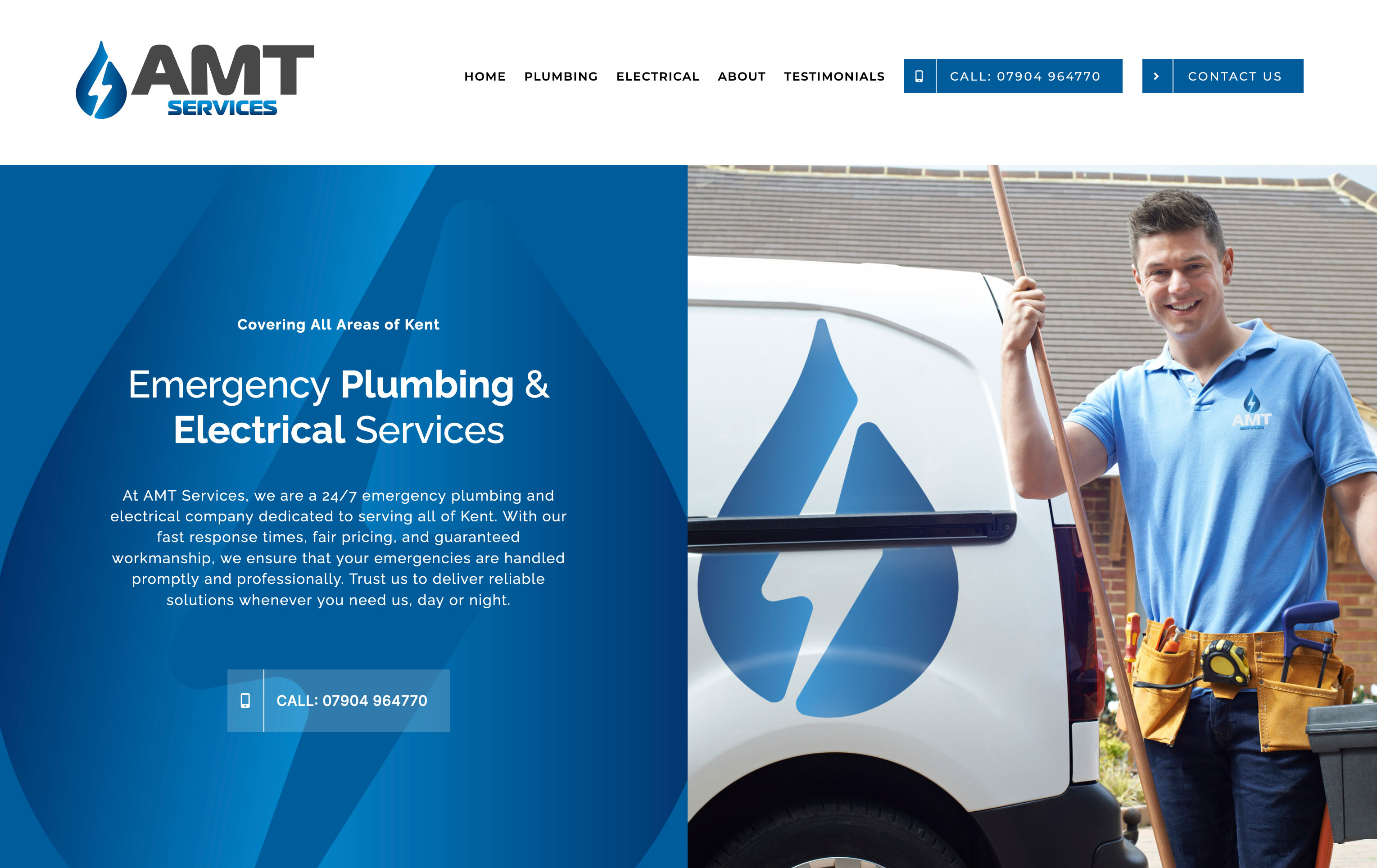 Website design for Plumbers